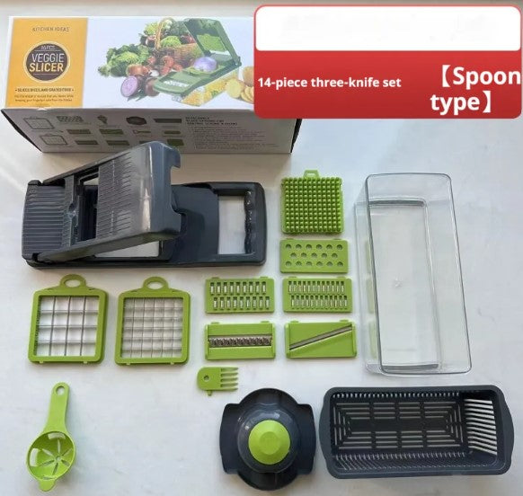 Clevernook Multi-Function Vegetable Chopper – Chop, Slice & Dice in Seconds